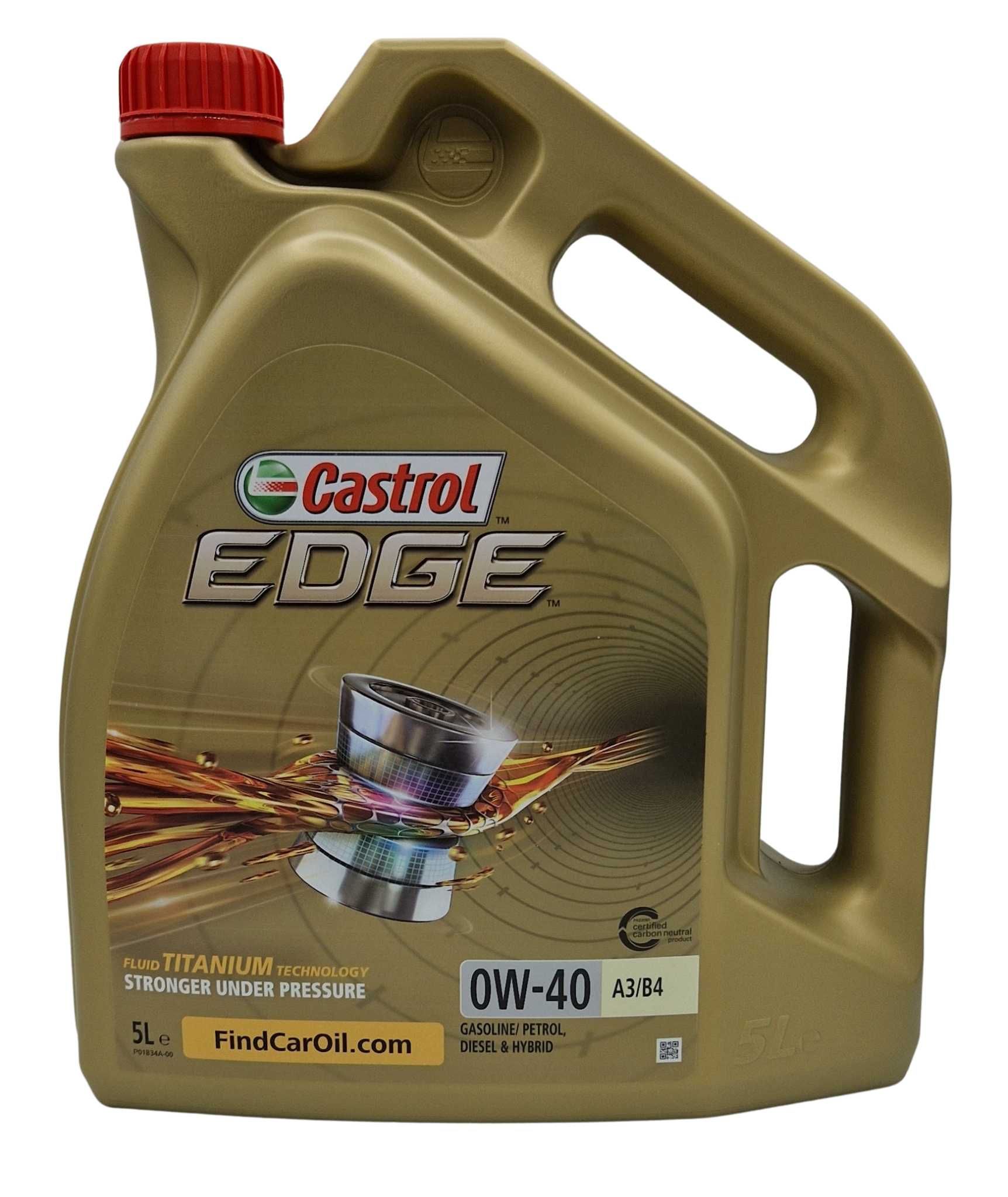 Castrol Edge 0W-40 A3/B4 5 Liter