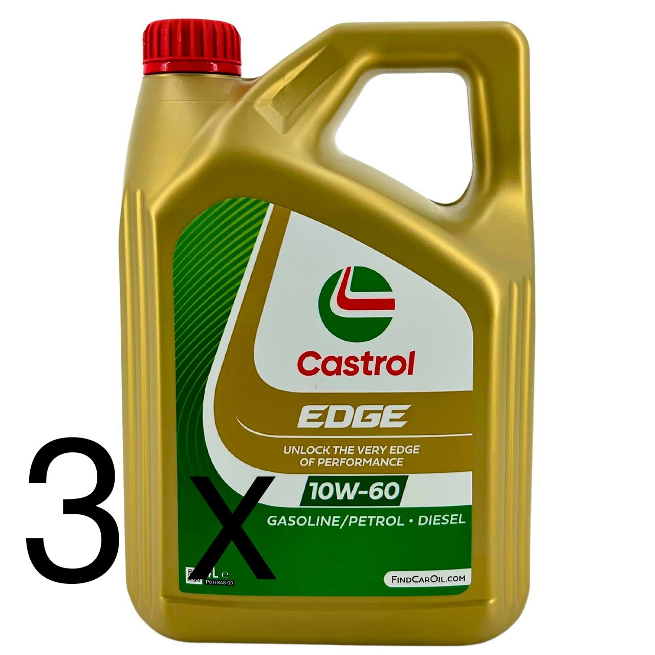 Castrol Edge 10W-60 3x4 Liter