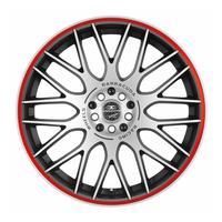 BARRACUDA KARIZZMA mattblack puresports color trim rot 8.5Jx19 5x112 ET40