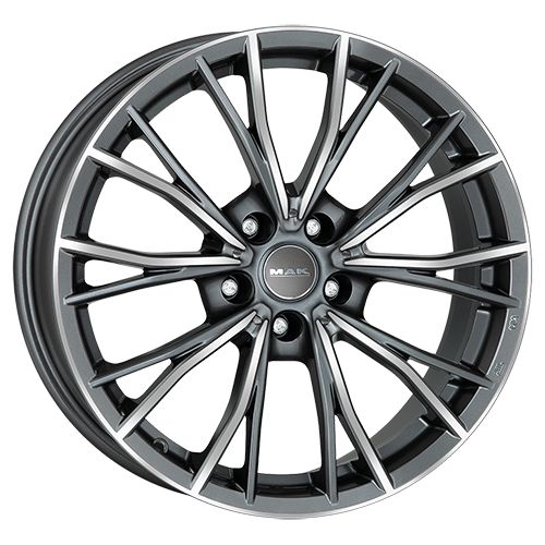 MAK MARK-D gun metal mirror face 9.5Jx19 5x112 ET39 MAK MARK-D gun metal mirror face 9.5Jx19 5x112 ET39
