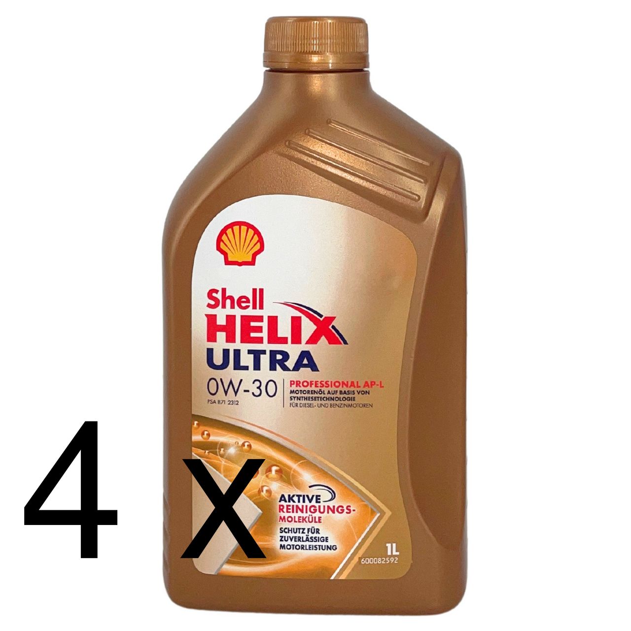 Shell Helix Ultra Professional AP-L 0W-30 4x1 Liter