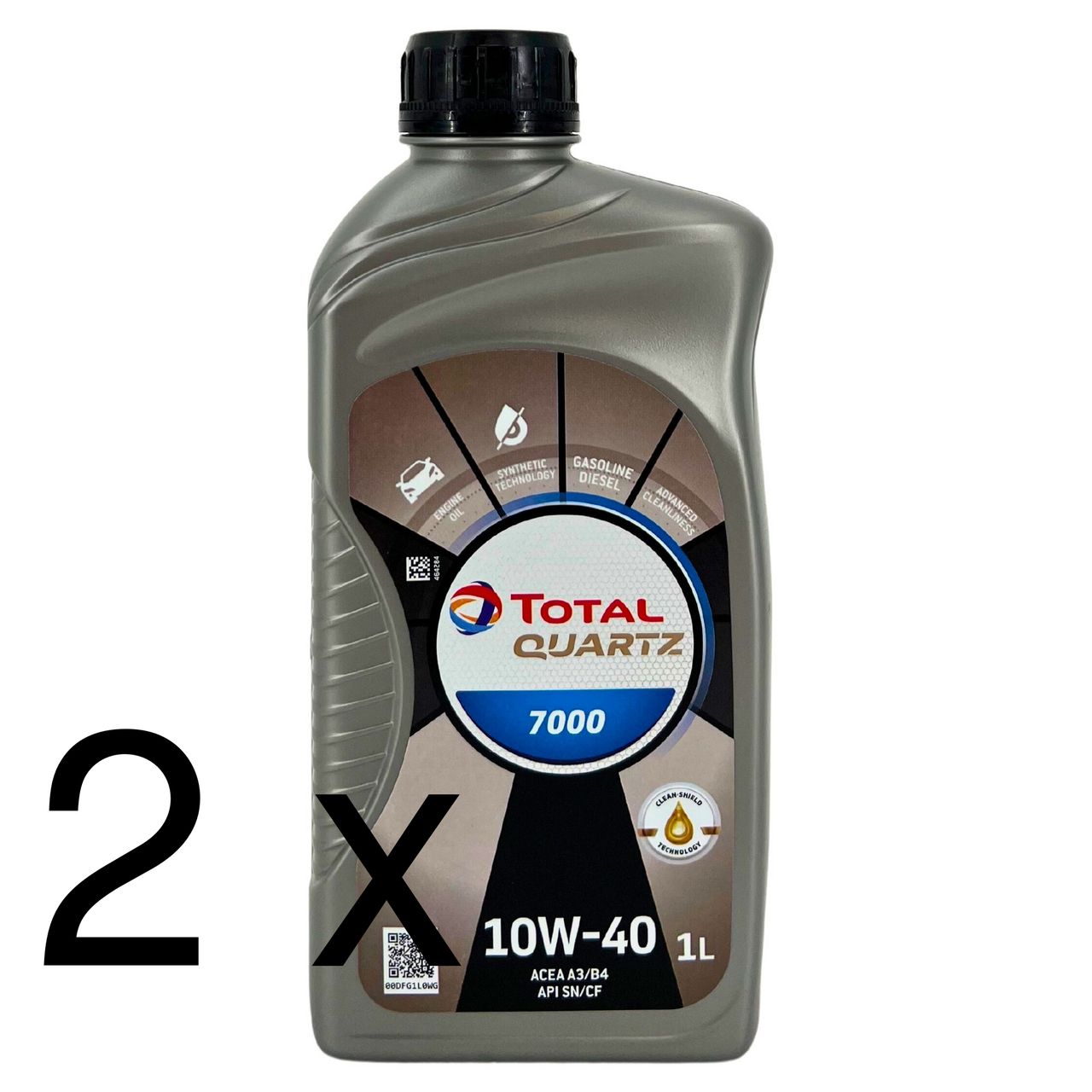Total Quartz 7000 10W-40 2x1 Liter