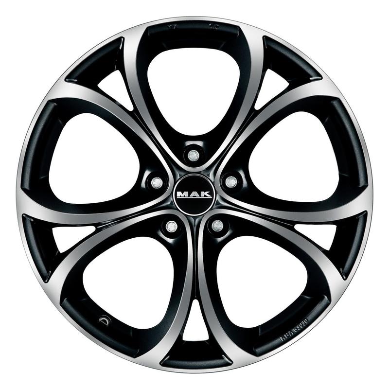 MAK LARIO black mirror 7.5Jx17 5x110 ET31