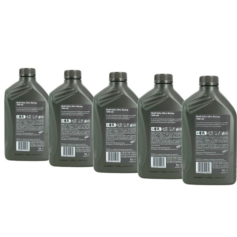 Shell Helix Ultra Racing 10W-60 5x1 Liter