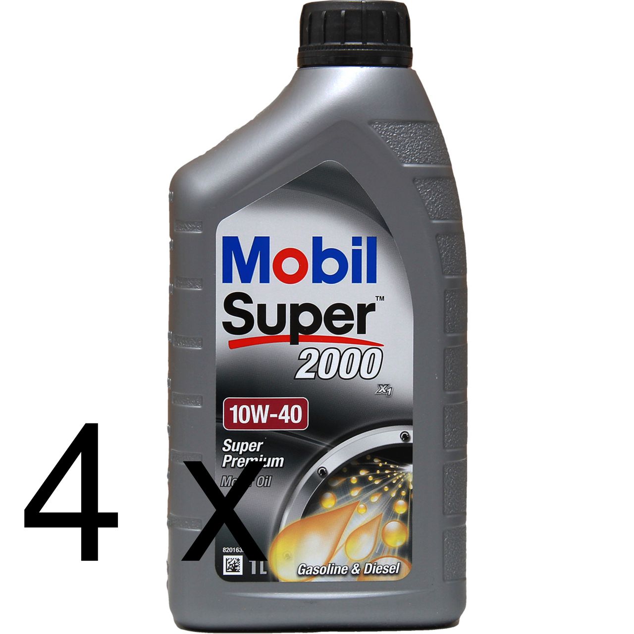 Mobil Super 2000 X1 10W-40 4x1 Liter