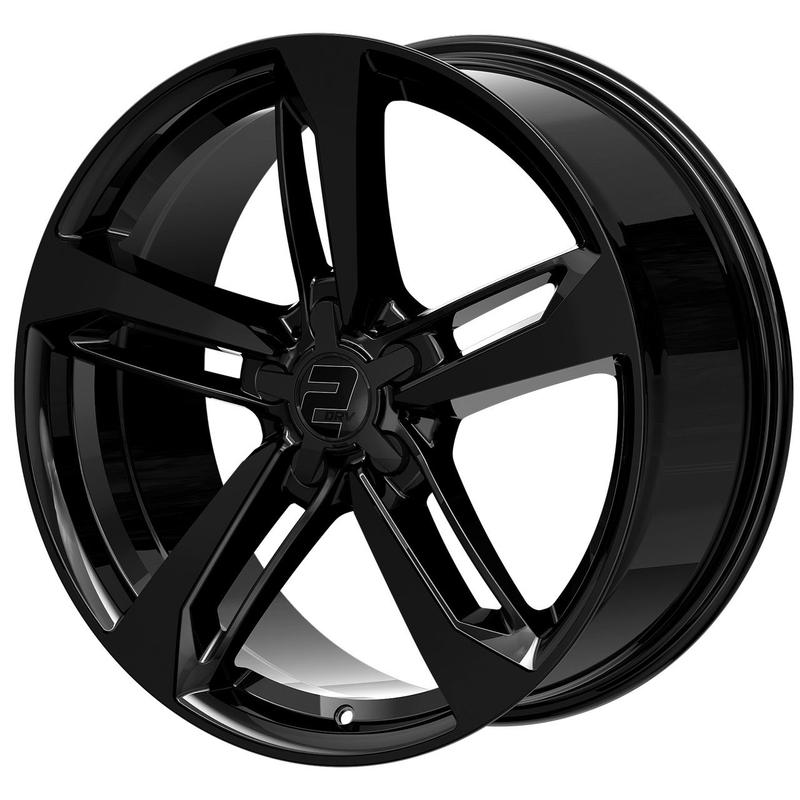 WHEELWORLD-2DRV WH36 black glossy painted 8.0Jx18 5x112 ET30