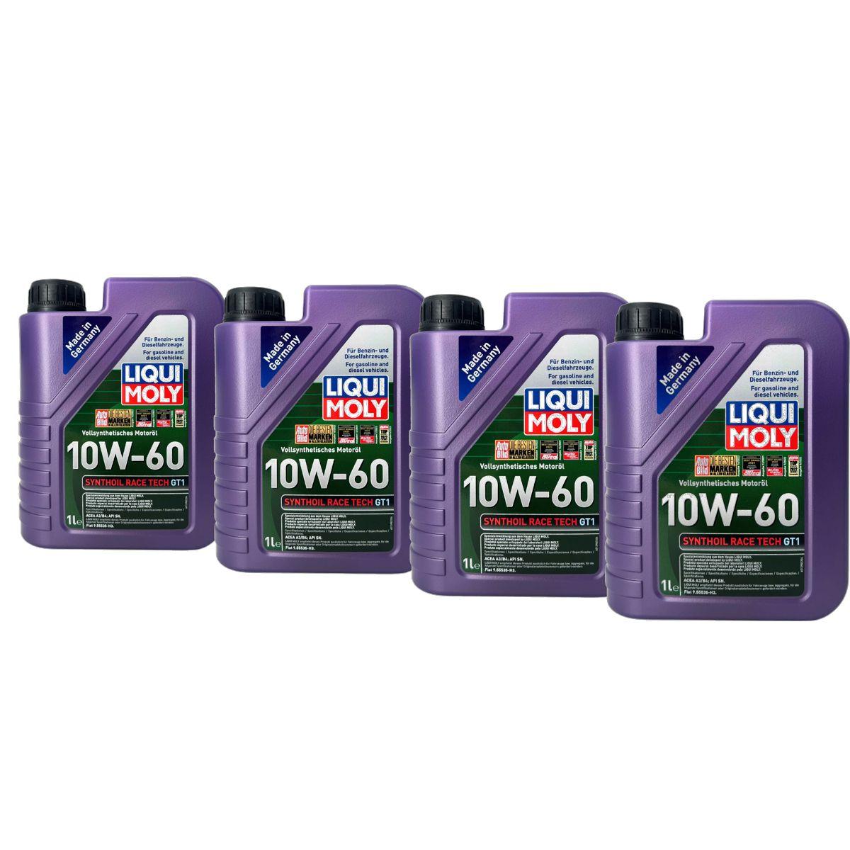 Liqui Moly Synthoil Race Tech GT1 10W-60 4x1 Liter