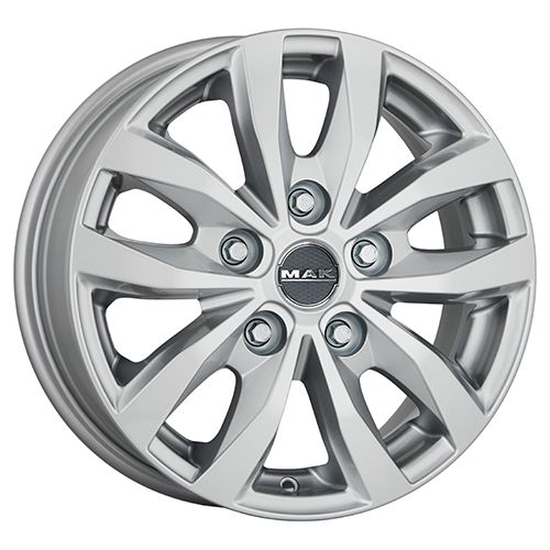 MAK LOAD 5 silber 6.5Jx16 5x118 ET47