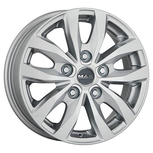 MAK LOAD 5 silber 6.5Jx16 5x130 ET55