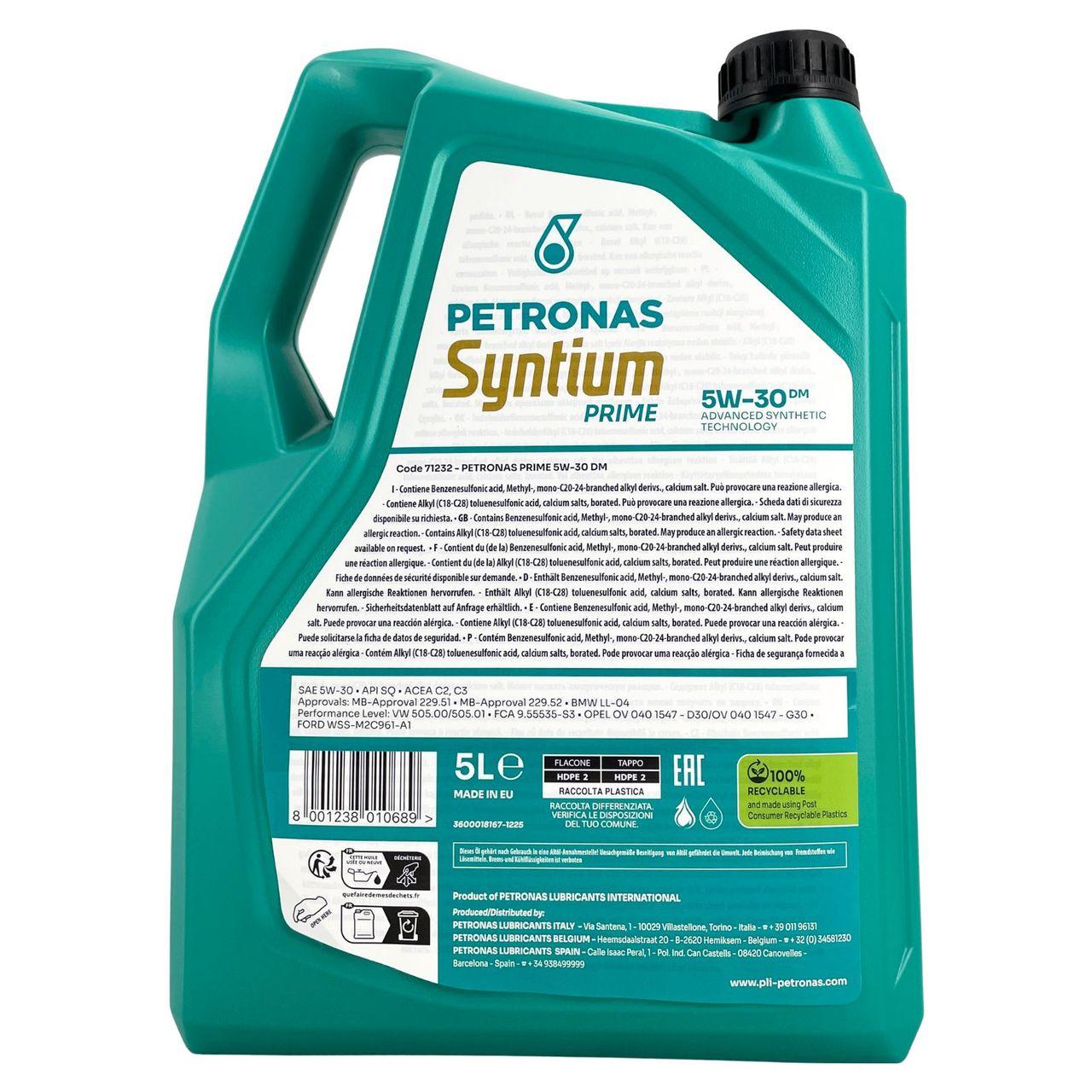 Petronas Syntium Prime DM 5W-30 5 Liter