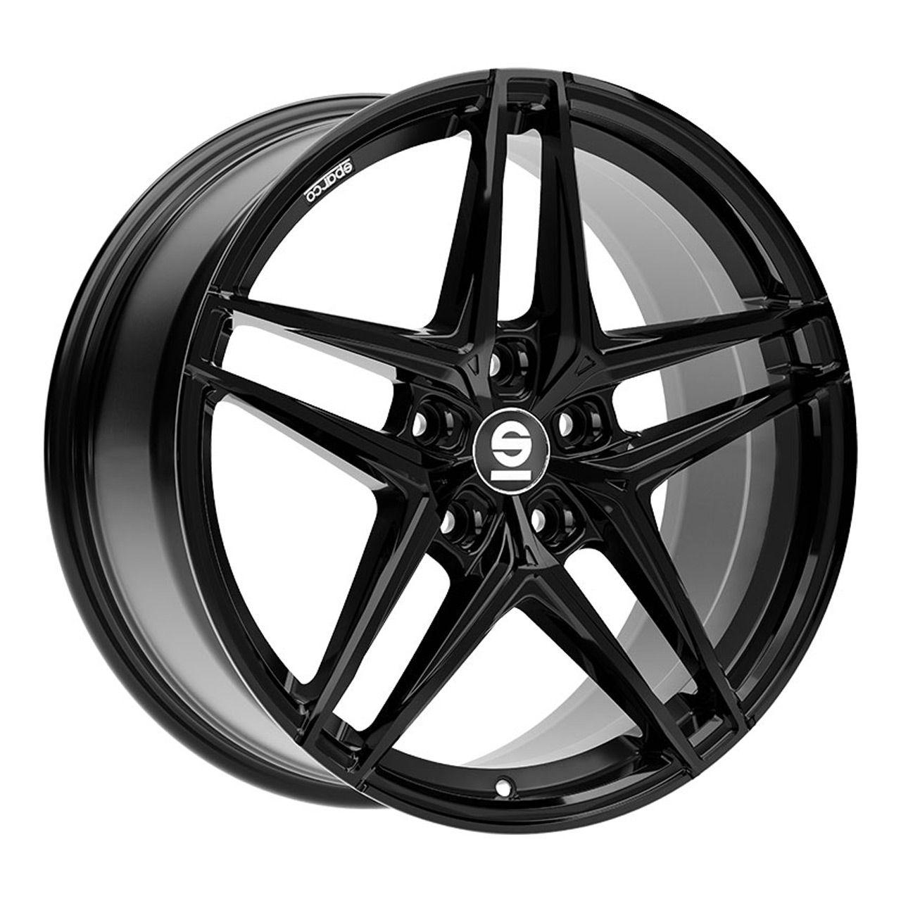 SPARCO RECORD gloss black 8.5Jx19 5x112 ET50