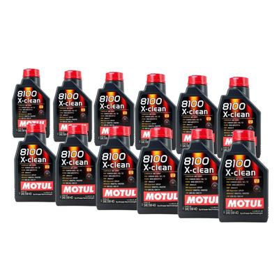 Motul 8100 X-clean 5W-40 12x1 Liter
