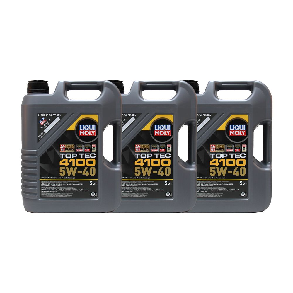Liqui Moly Top Tec 4100 5W-40 3x5 Liter