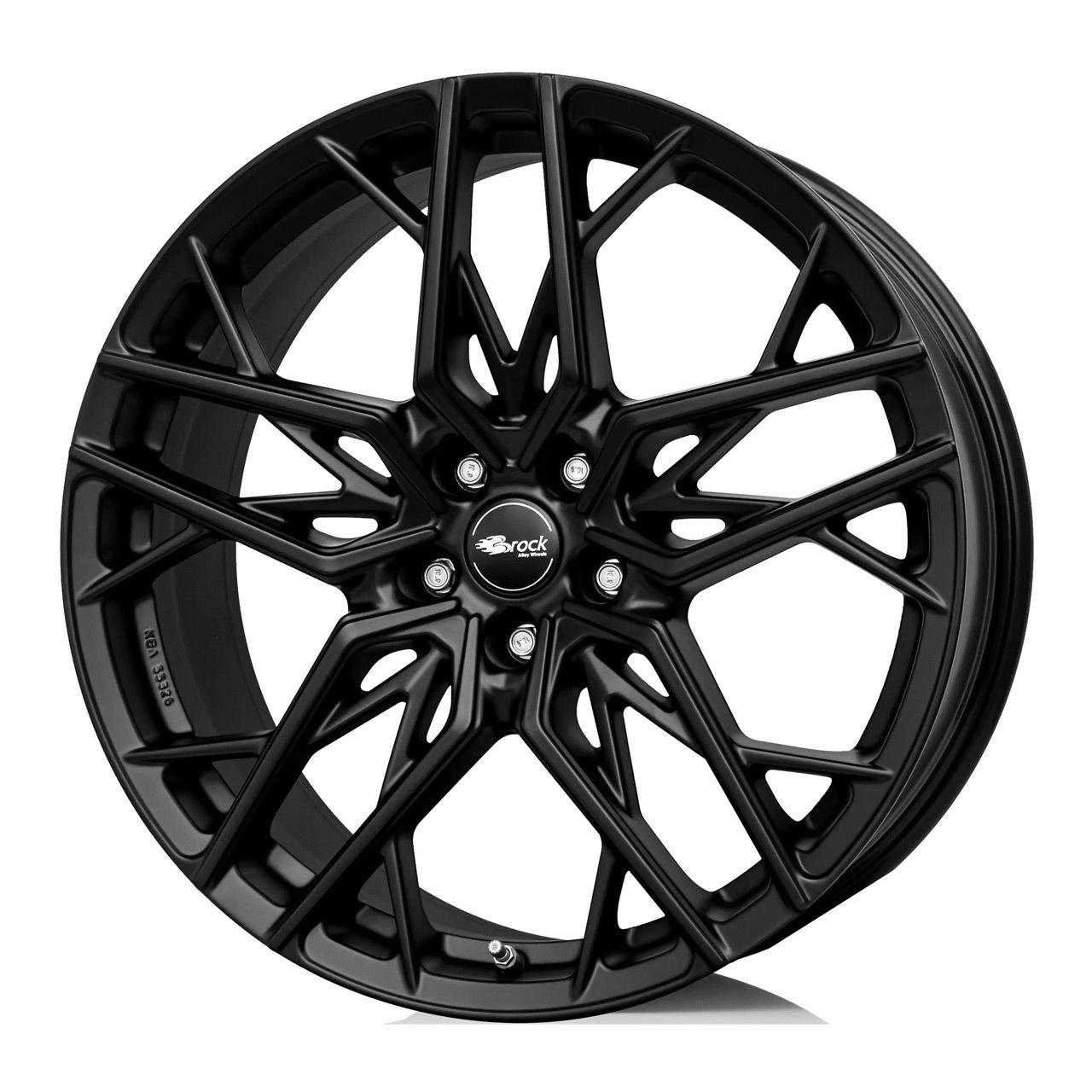 BROCK B44 satin black matt (sbm) 8.0Jx18 5x114 ET45