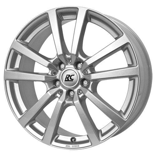 RC-DESIGN RC25 kristallsilber 8.0Jx18 5x127 ET56.4