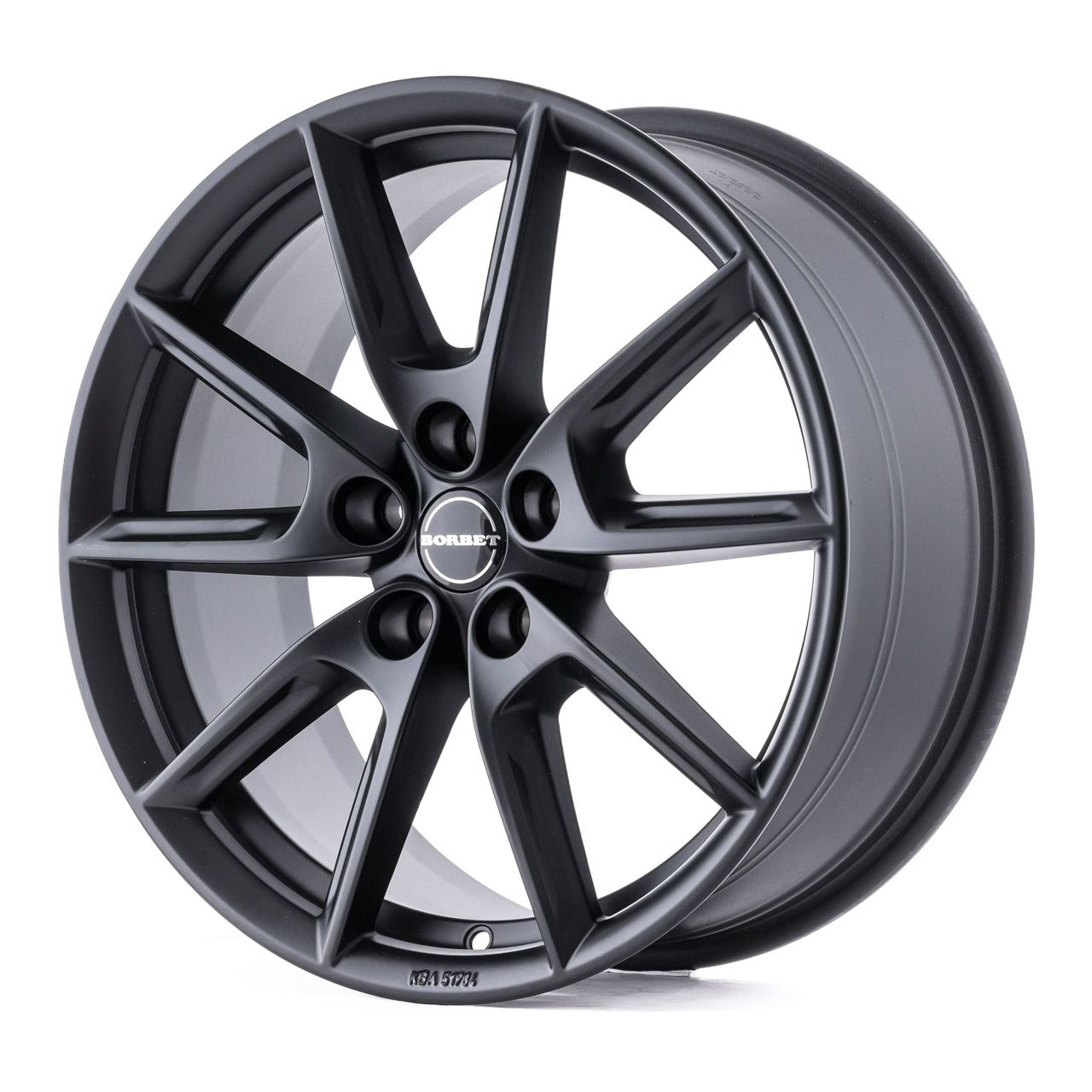 BORBET DESIGN LX schwarzmatt 8.0Jx18 5x114.3 ET40