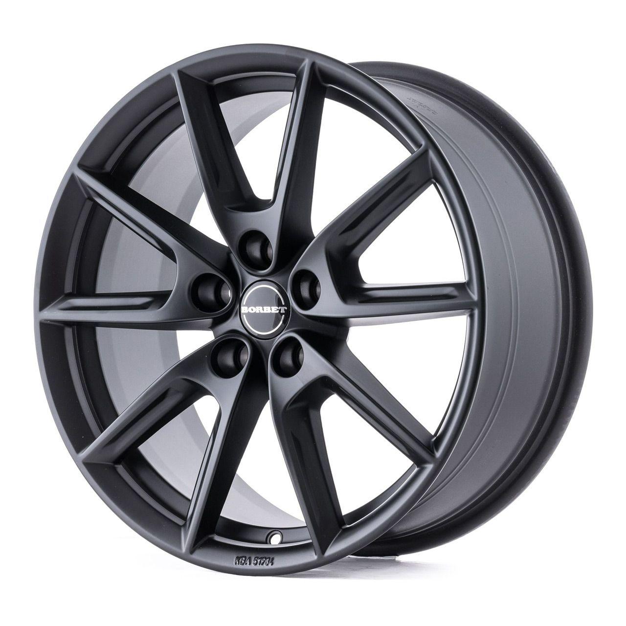 BORBET DESIGN LX schwarzmatt 8.0Jx18 5x114.3 ET40