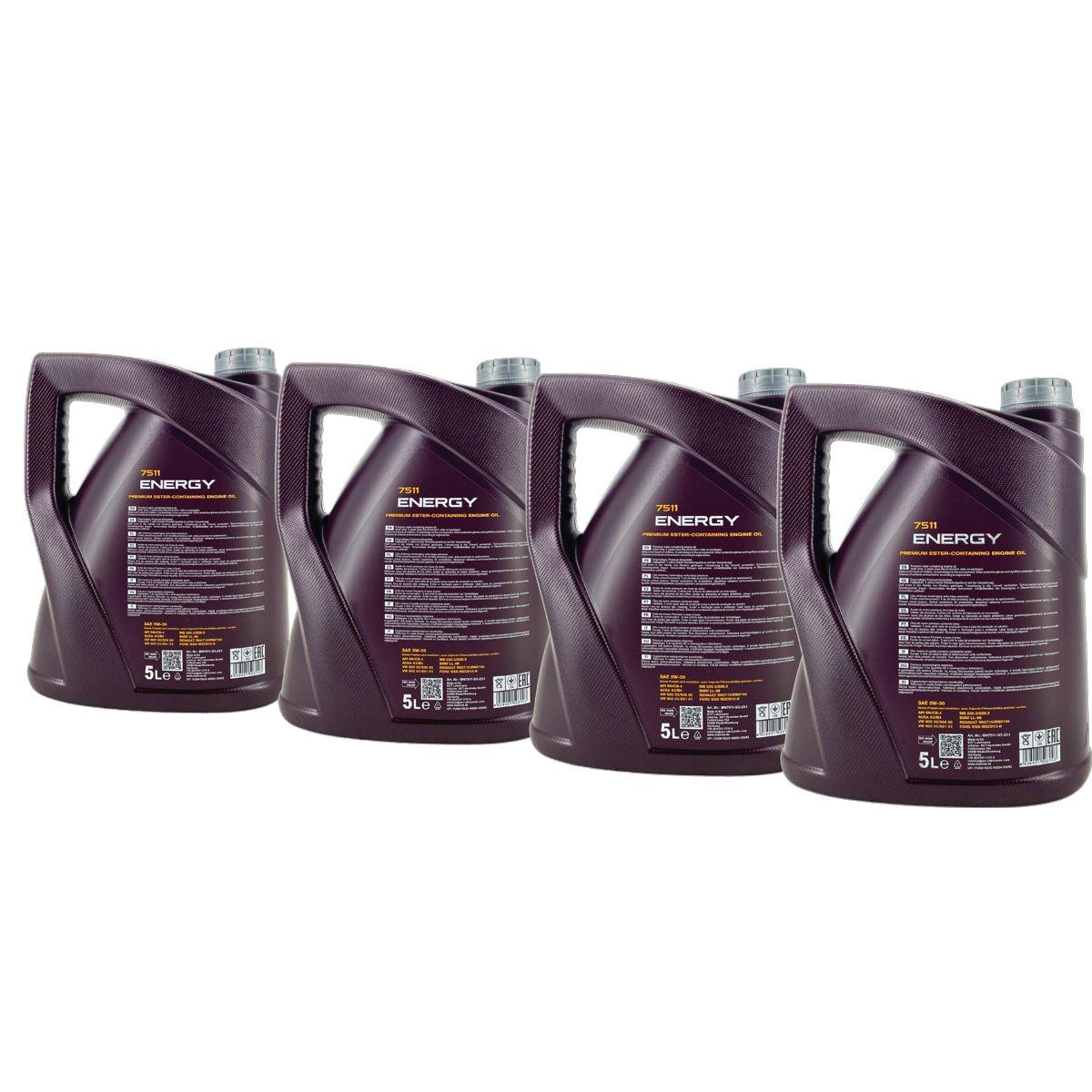 Mannol Energy 5W-30 4x5 Liter