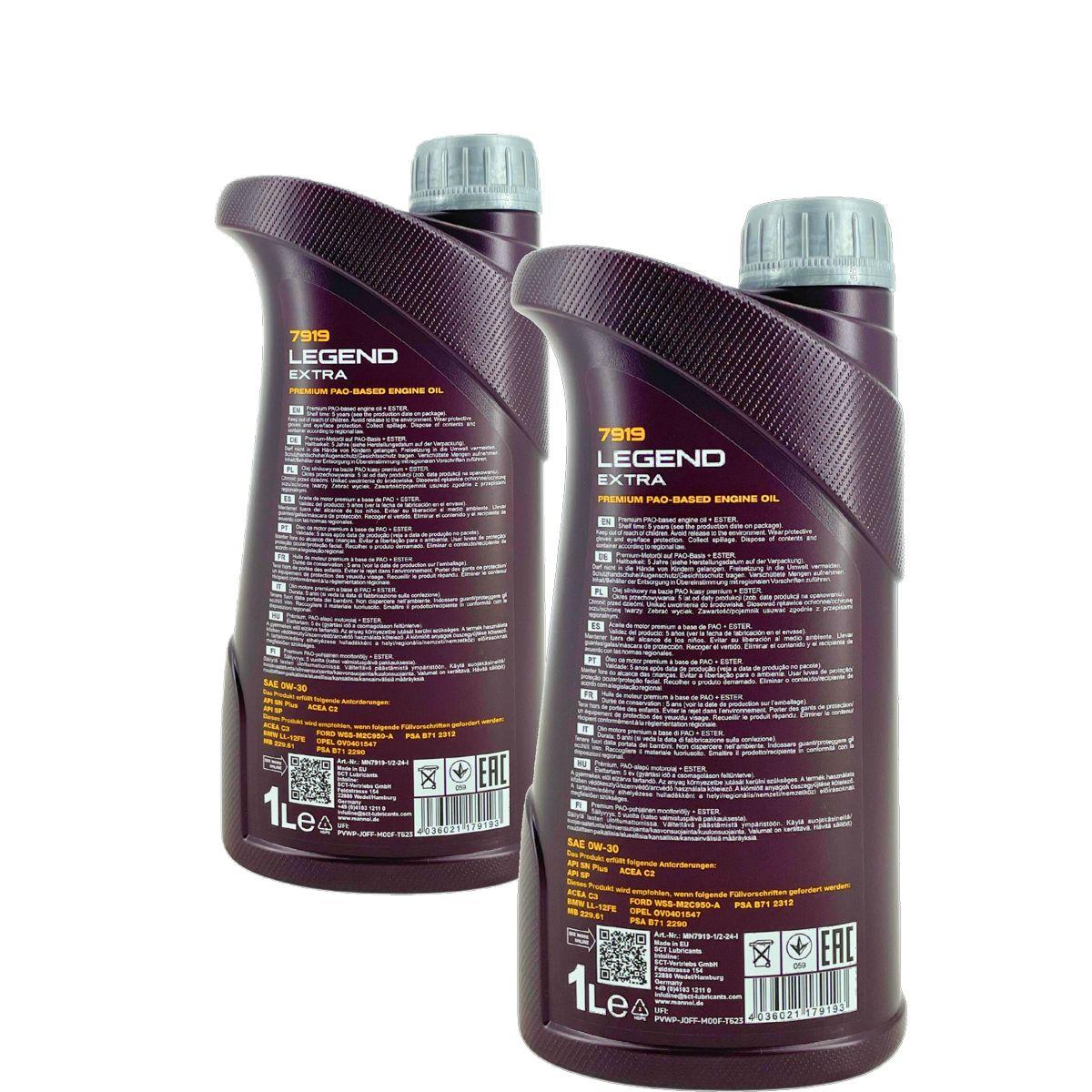 Mannol Legend Extra 0W-30 2x1 Liter