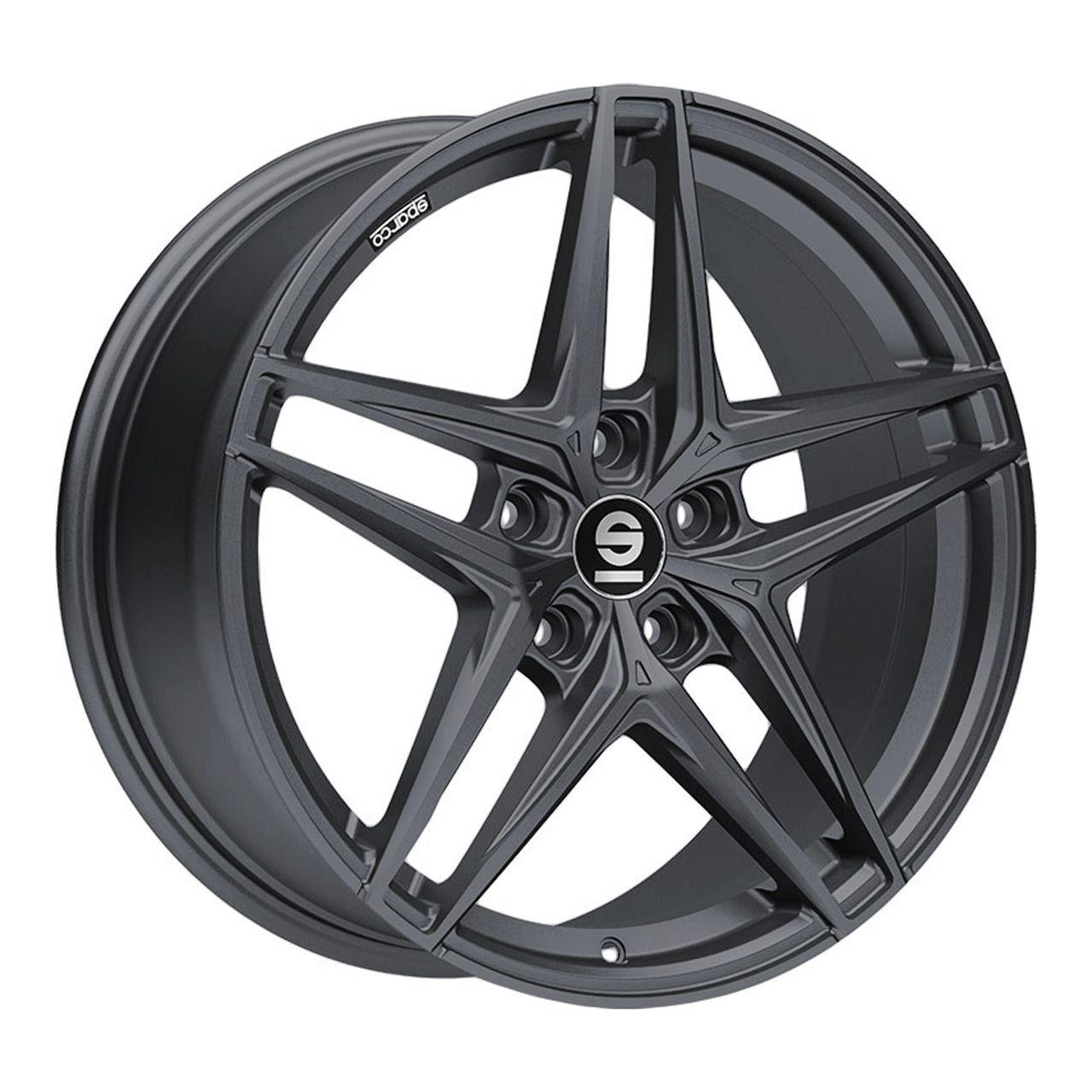 SPARCO RECORD matt graphite 8.0Jx19 5x112 ET35