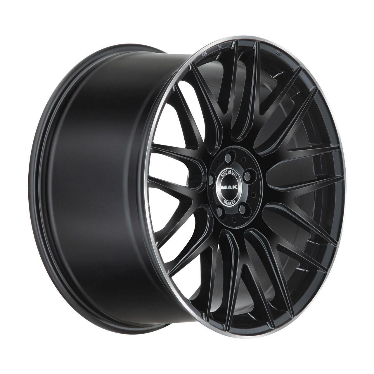 MAK ARROW gloss black mirror ring 10.0Jx21 5x112 ET22
