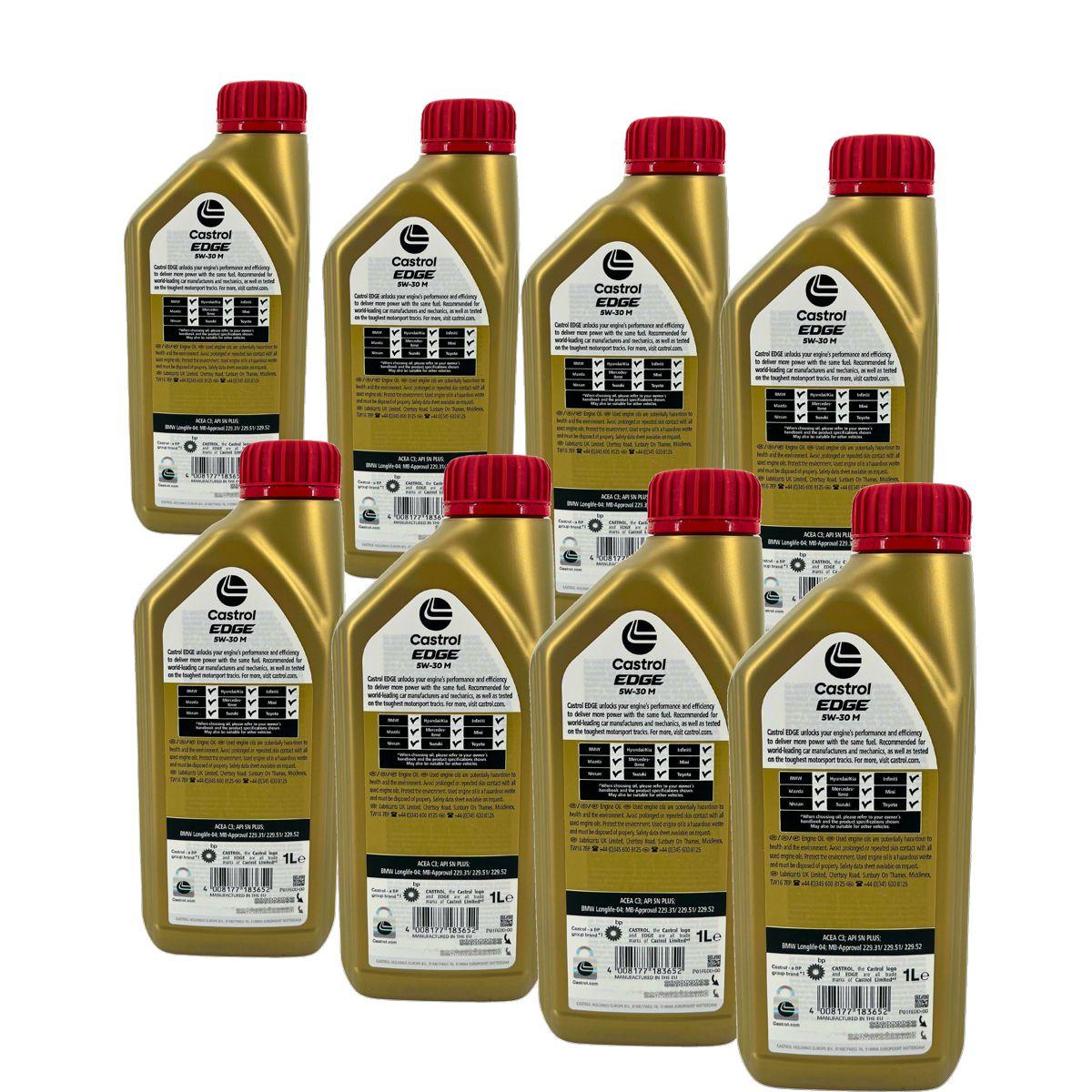 Castrol Edge 5W-30 M 8x1 Liter