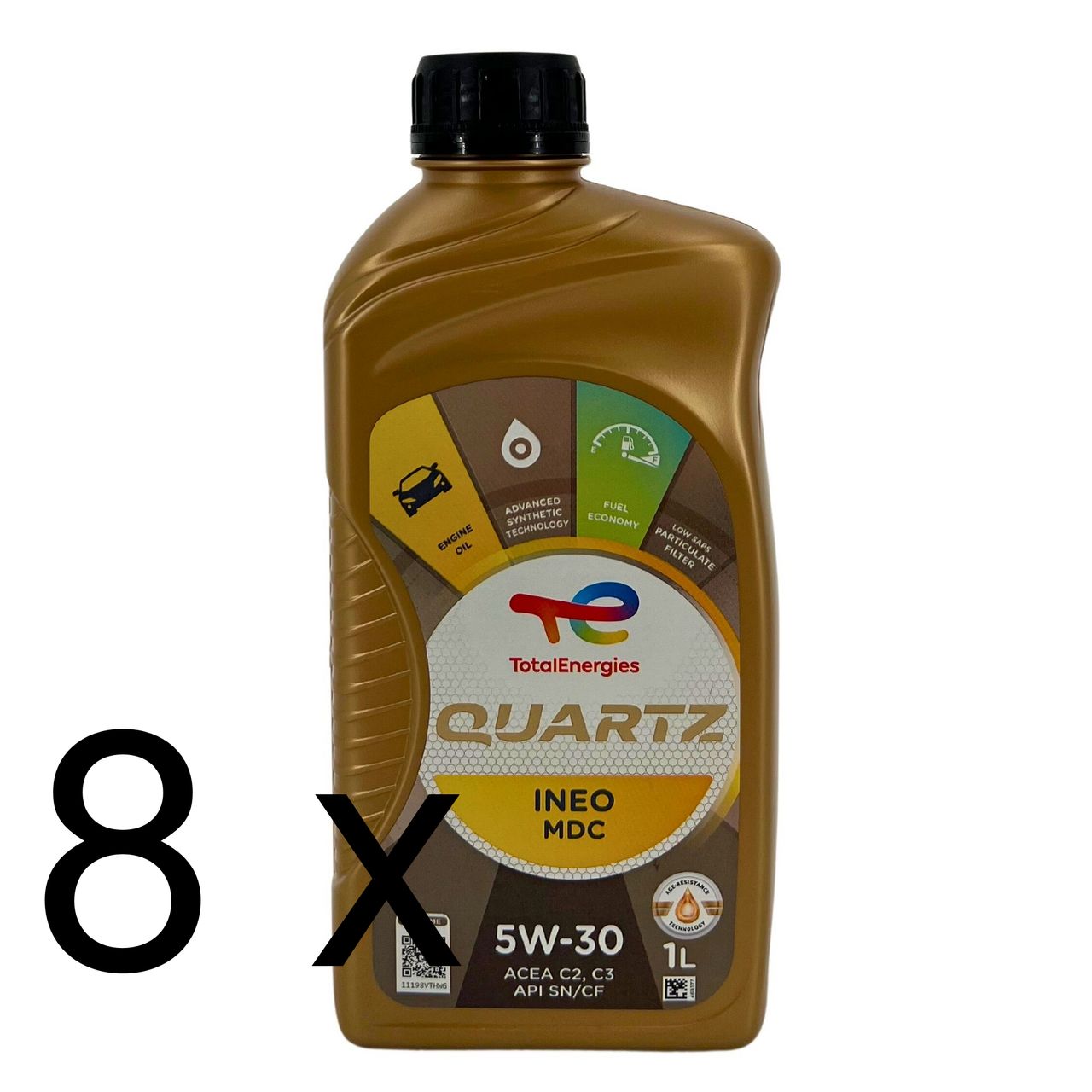 Total Quartz Ineo MDC 5W-30 8x1 Liter