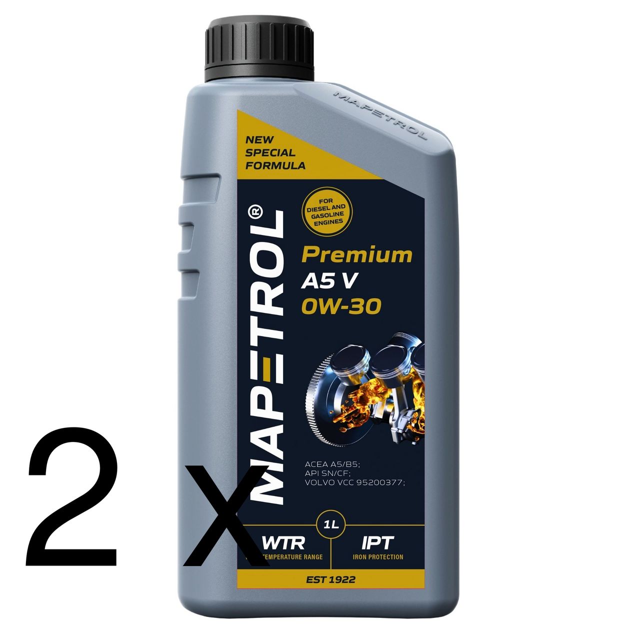 Mapetrol Premium A5 V 0W-30 2x1 Liter