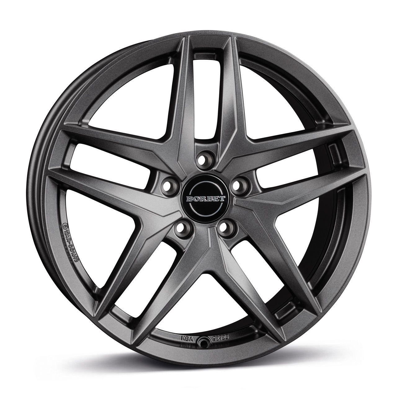 BORBET DESIGN Z metal grey 7.5Jx17 5x112 ET36