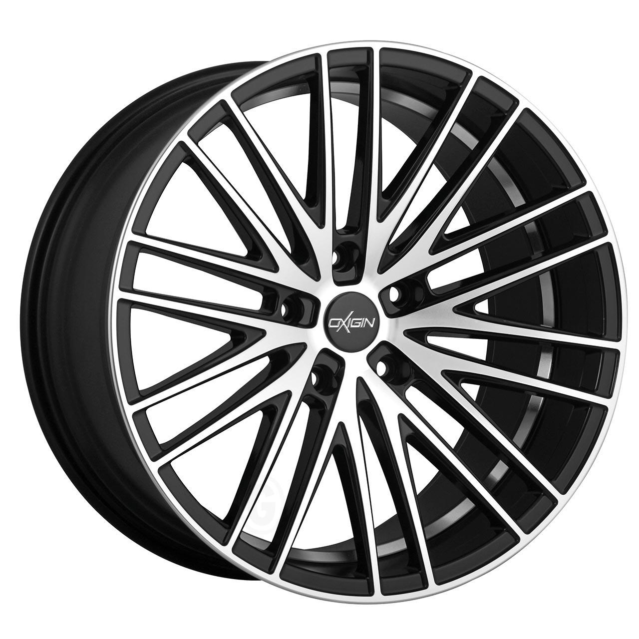 Oxigin 19 oxspoke Black full polish 7.5x17 5x114.3 ET38