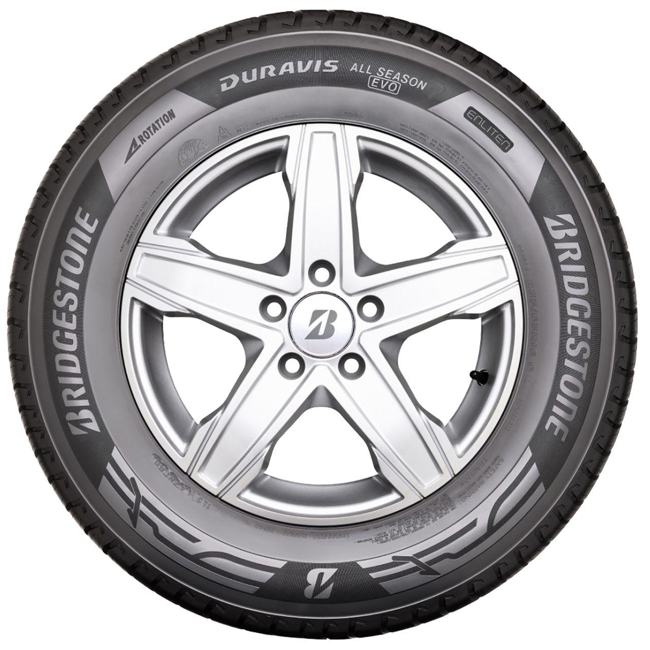 BRIDGESTONE DURAVIS ALL SEASON EVO 215/60R17C 109/107T ENLITEN BSW