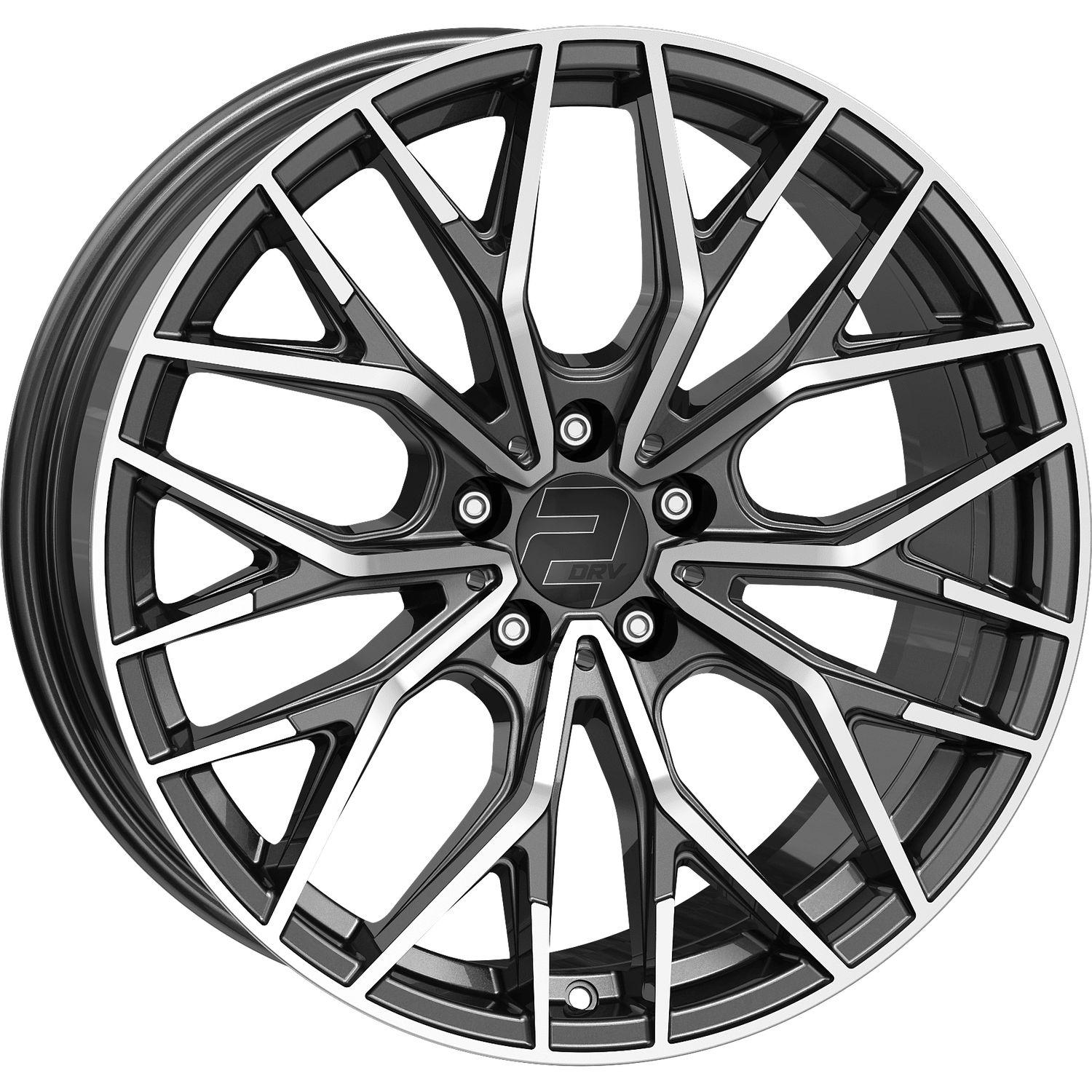 WHEELWORLD-2DRV WH37 dark gunmetal full machined 8.5Jx19 5x108 ET40