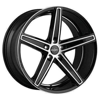 OXIGIN 18CONCAVE BLACK FULL POLISH black full polish 10.0Jx22 5x130 ET45