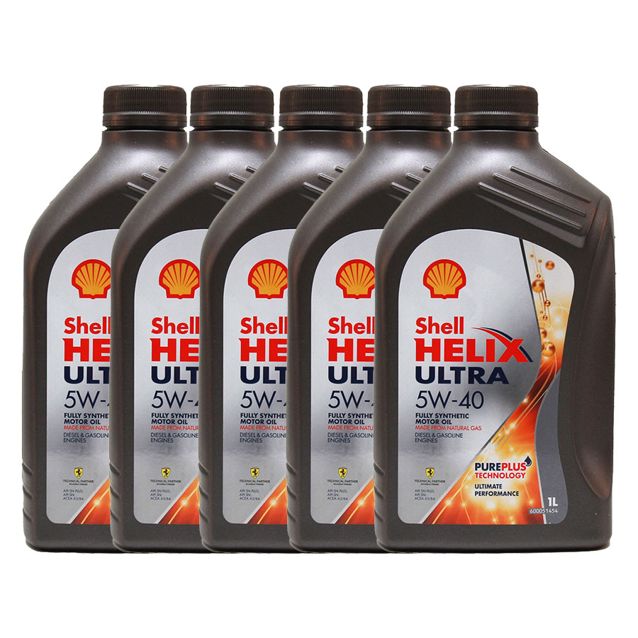 Shell Helix Ultra 5W-40 5x1 Liter