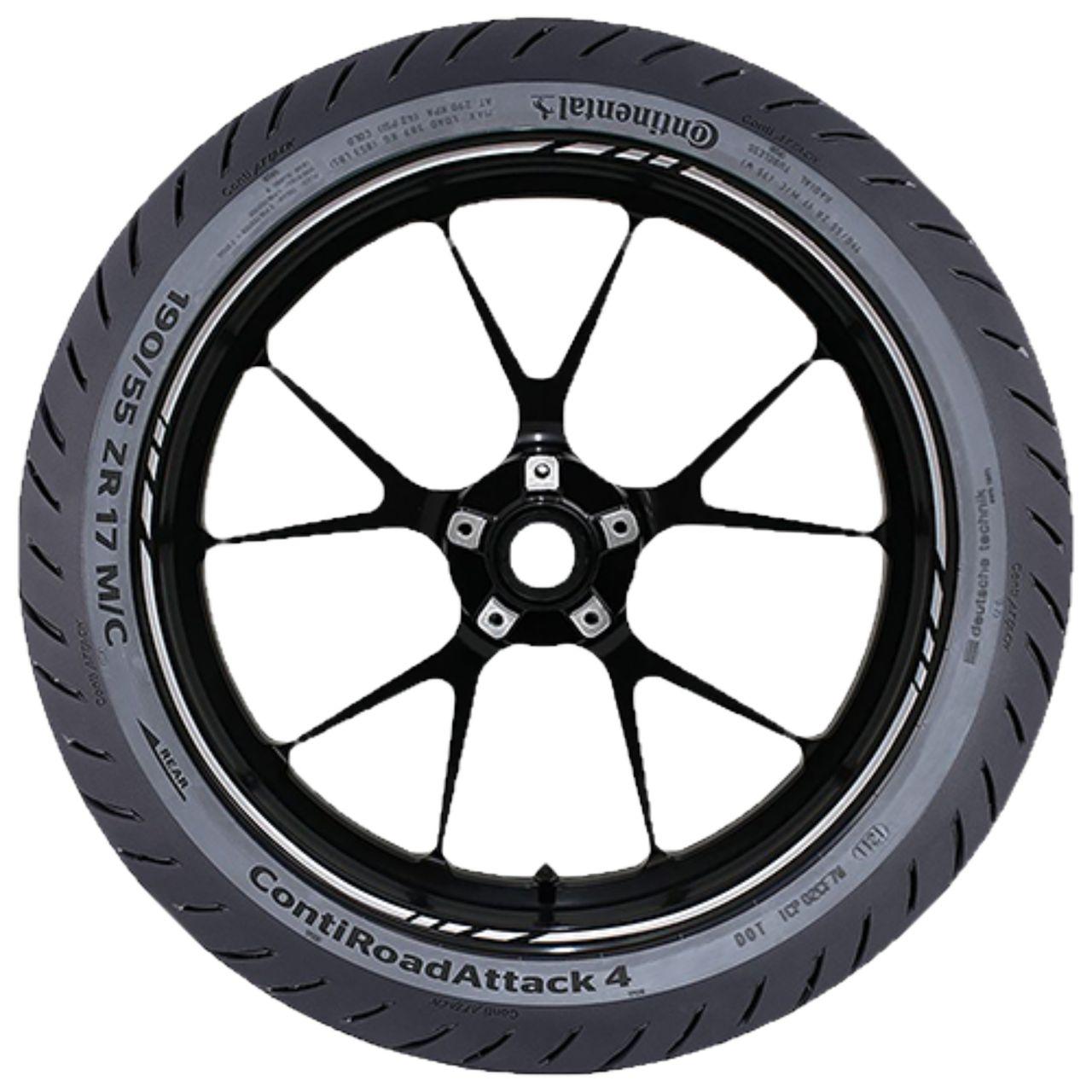 CONTINENTAL 180/55 ZR 17 M/C TL (73W) CONTIROADATTACK 4