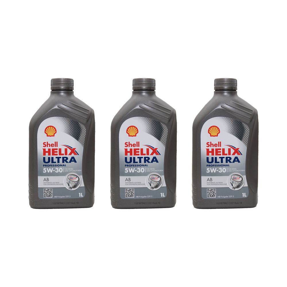 Shell Helix Ultra Professional AB 5W-30 3x1 Liter