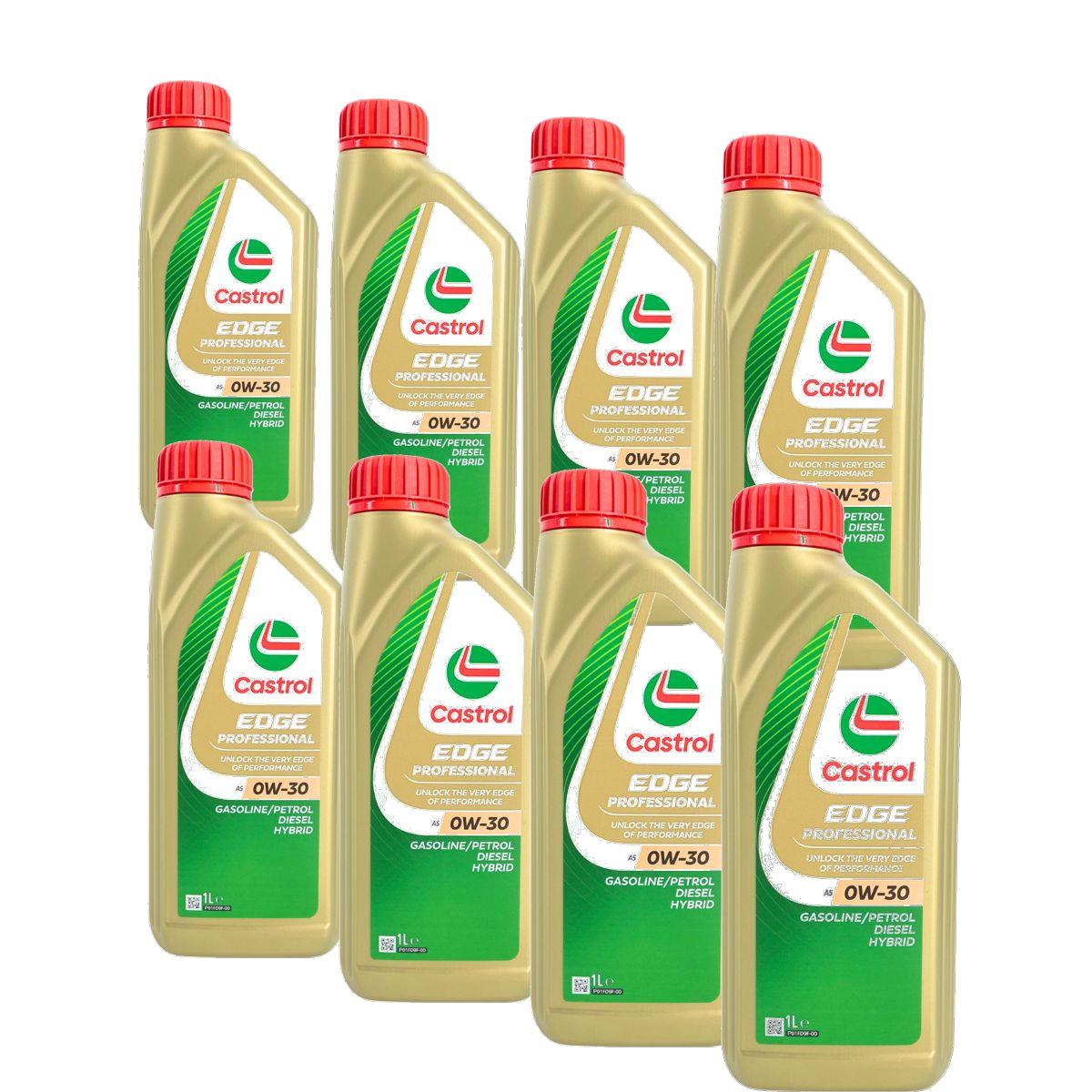 Castrol Edge Professional A5 0W-30 8x1 Liter