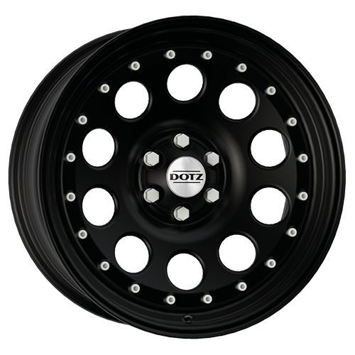 DOTZ OMOKNB schwarz/silber 6.0Jx15 5x139.7 ET0 DOTZ OMOKNB schwarz/silber 6.0Jx15 5x139.7 ET0