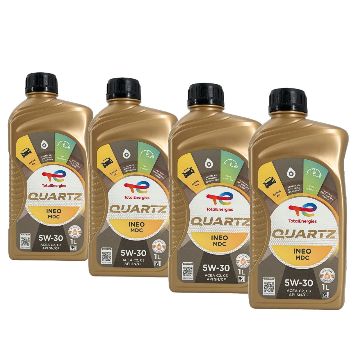 Total Quartz Ineo MDC 5W-30 4x1 Liter