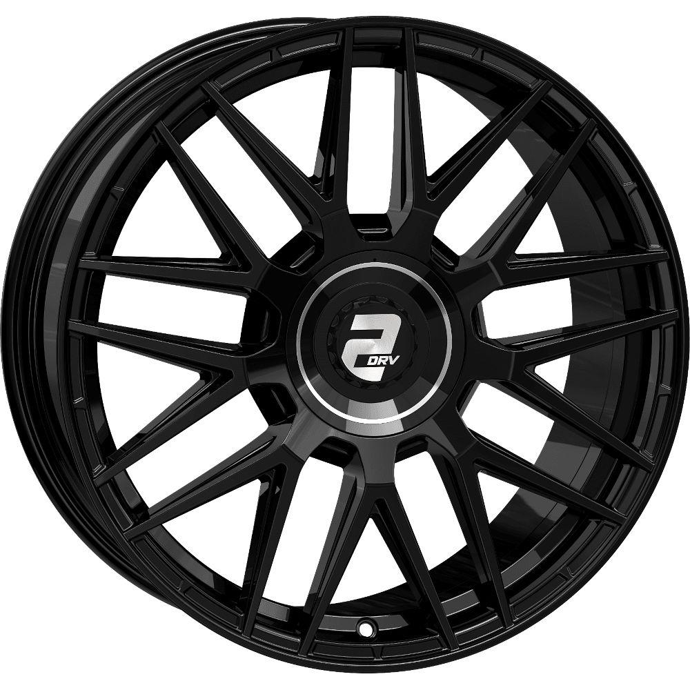 WHEELWORLD-2DRV WH43 black glossy painted 8.0Jx18 5x112 ET30