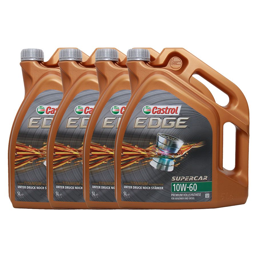 Castrol Edge Fluid Titanium Supercar 10W-60 4x5 Liter
