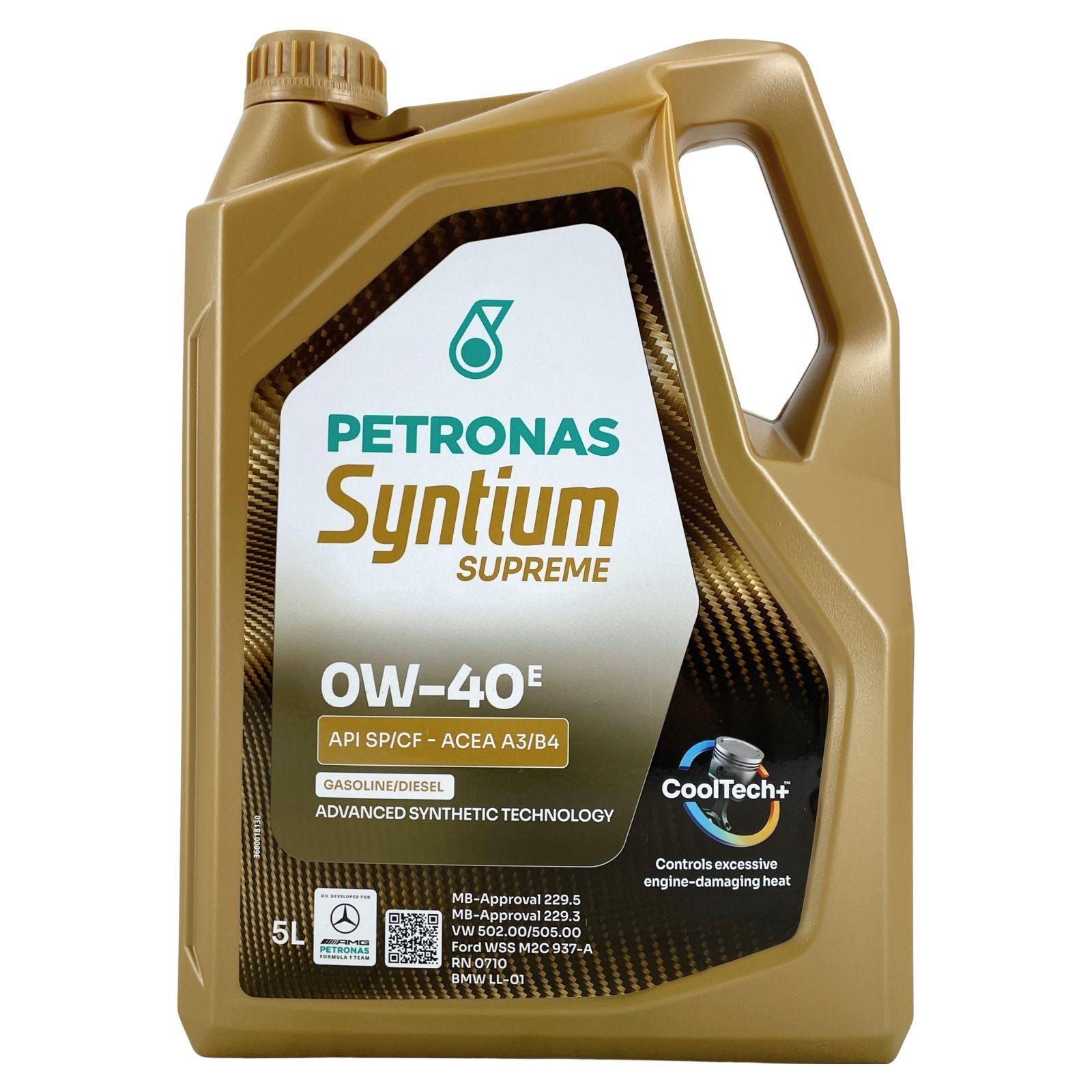 Petronas Syntium Supreme E 0W-40 5 Liter