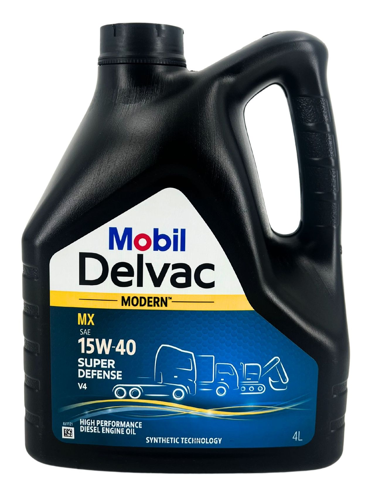 Mobil Delvac Modern MX 15W-40 Super Defense V4 4 Liter