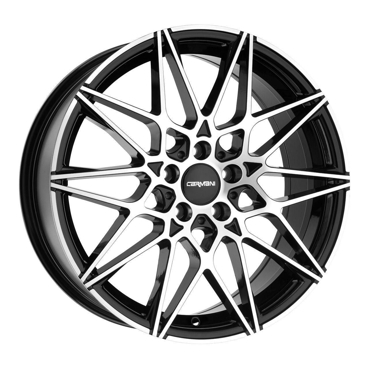CARMANI 18 KNUT black polish 8.0Jx18 5x112 ET30