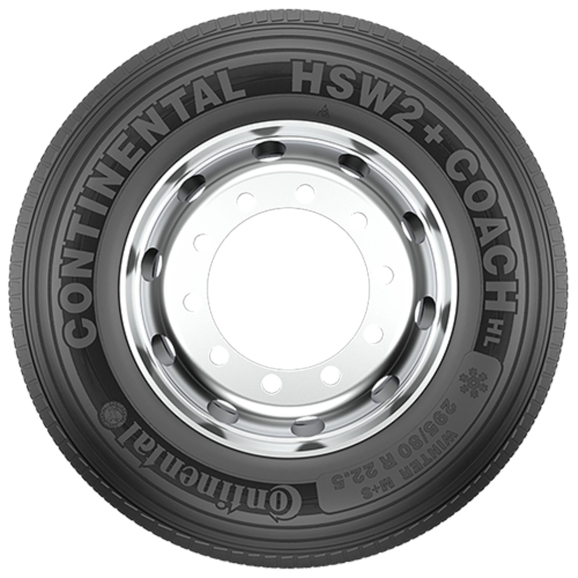 CONTINENTAL 295/80 R 22.5 HL TL 154/149M HSW2+ COACH 16PR M+S 3PMSF LRH