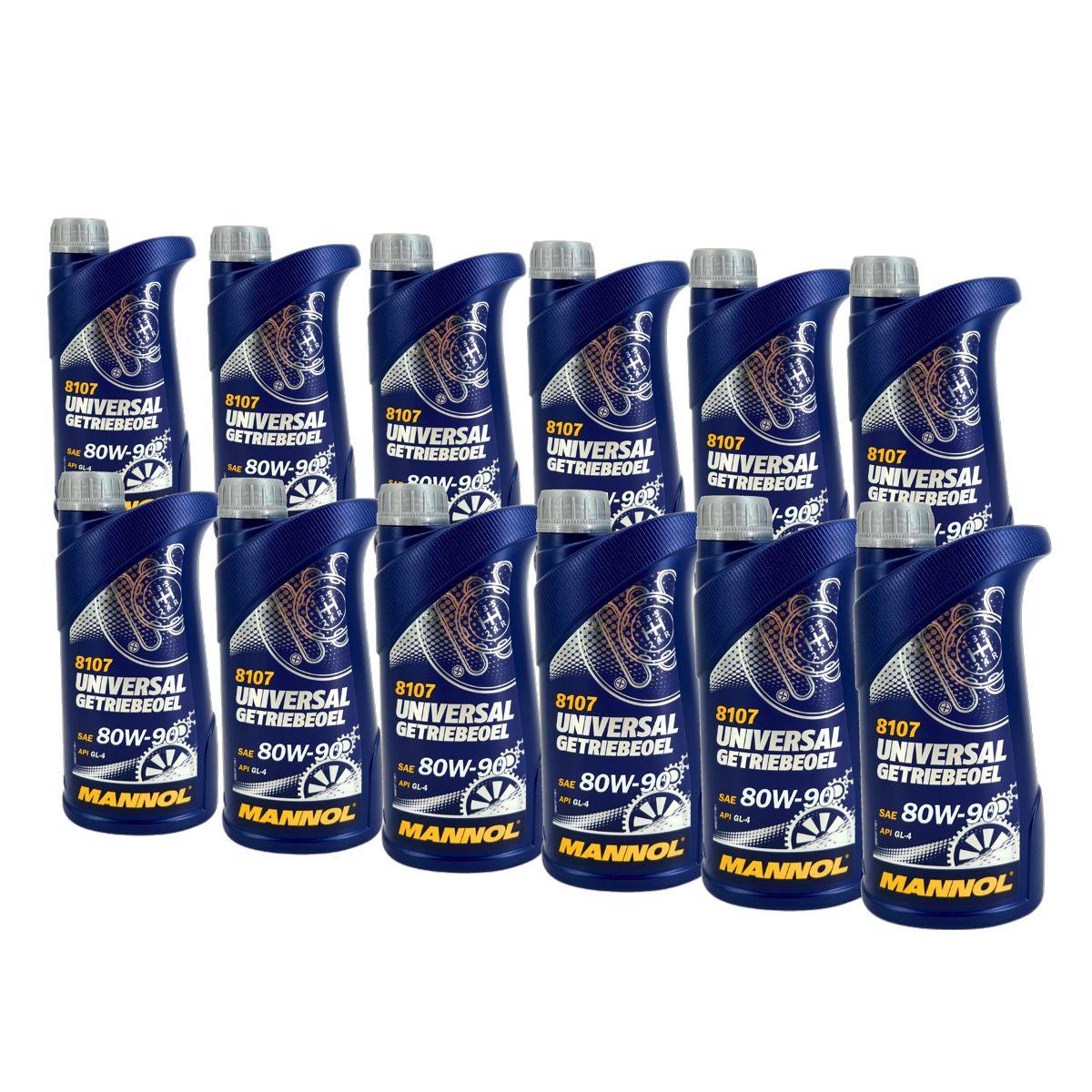 Mannol Universal 80W-90 GL-4 12x1 Liter