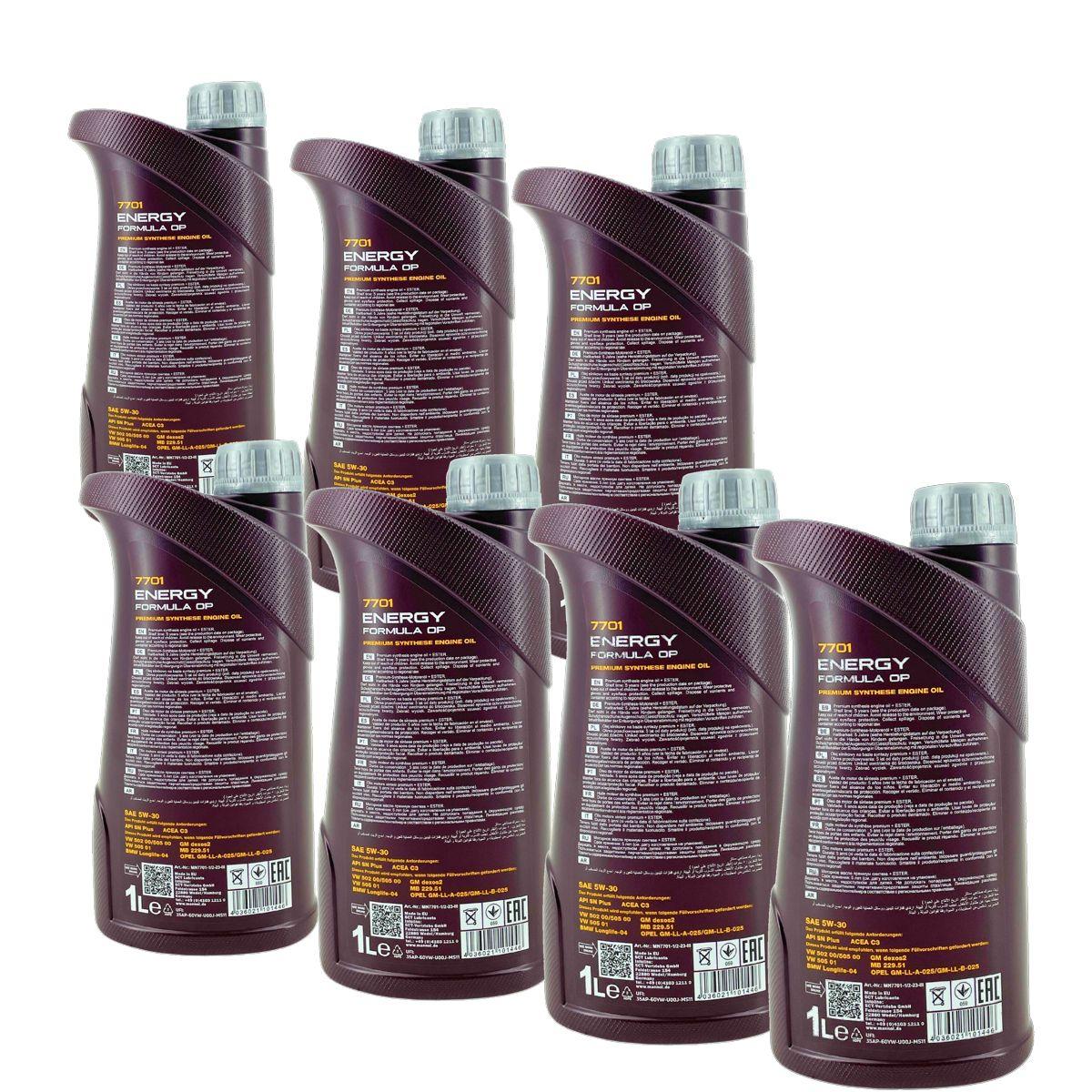 Mannol Energy Formula OP 5W-30 7x1 Liter