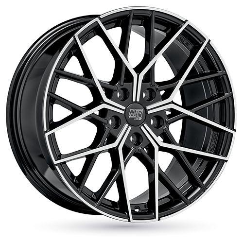 MSW (OZ) MSW 74 gloss black full polished 8.5Jx18 5x120 ET50