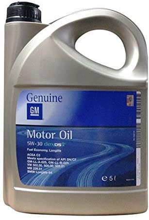 GM Dexos 2 5W-30 5 Liter