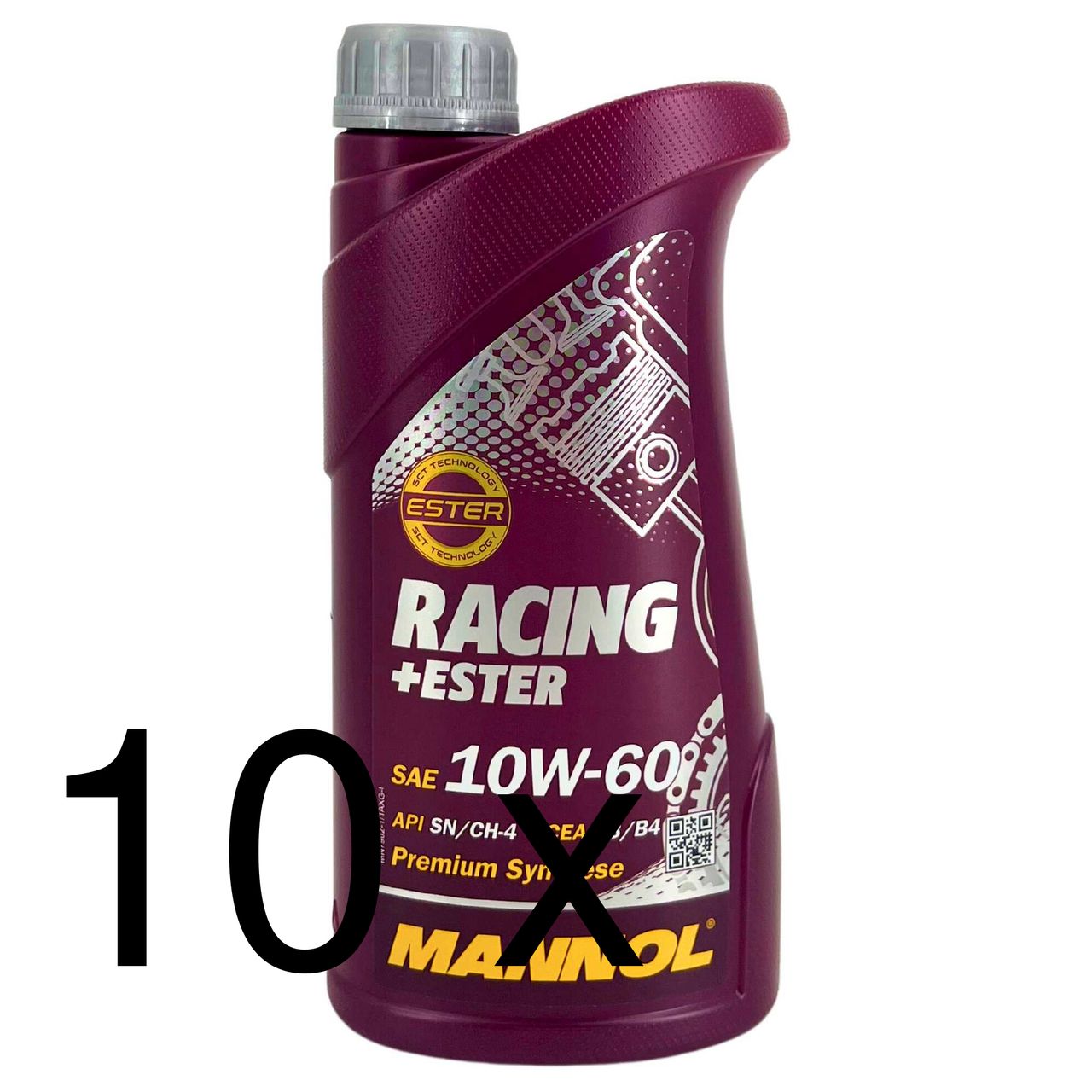 Mannol Racing + Ester 10W-60 10x1 Liter